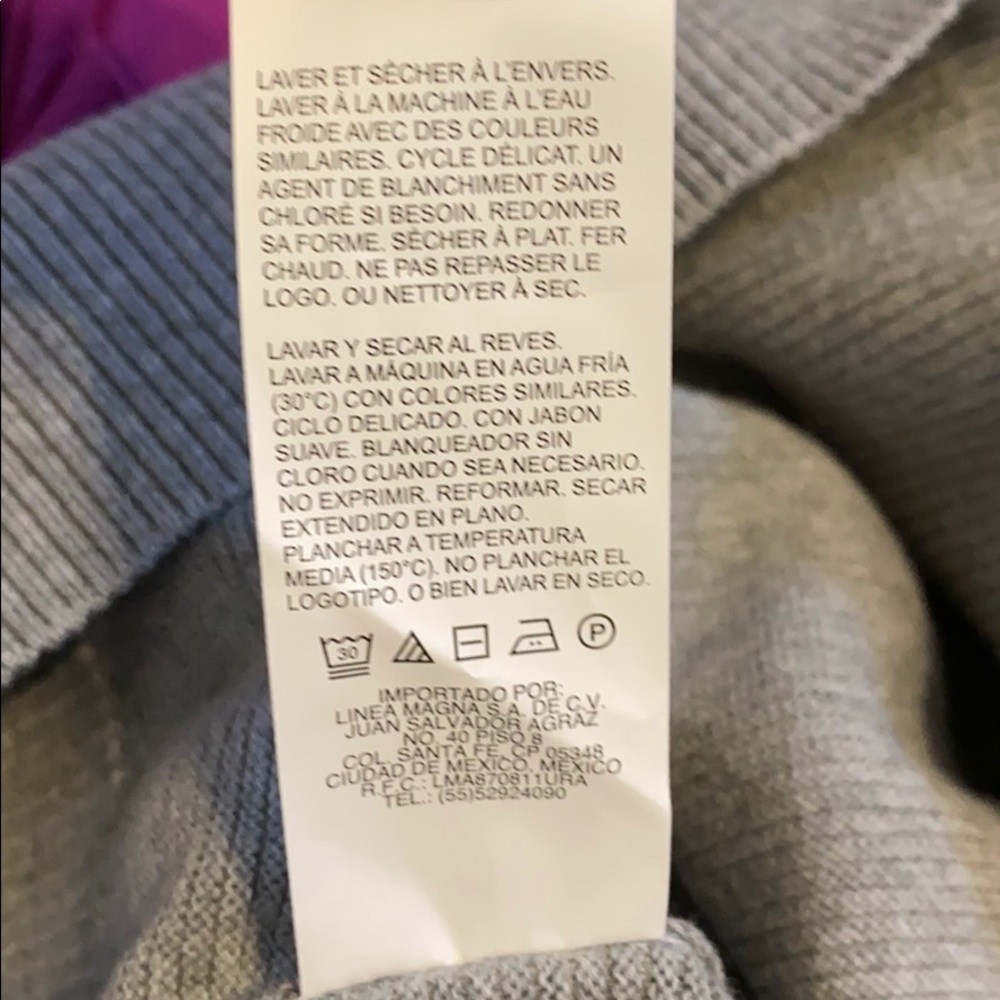 Original penguin rain heather grey XL sweater - Picture 6 of 7